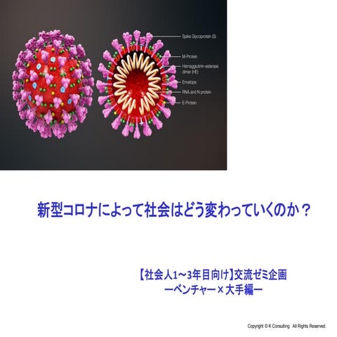 20201108 新型コロナによって社会は変わっていくのか？