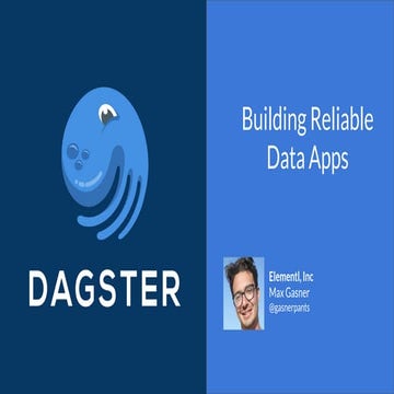 Buliding Reliable Data Apps