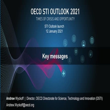 2020.01.12 OECD STI Outlook launch - Impacts of COVID-19: How STI systems res...