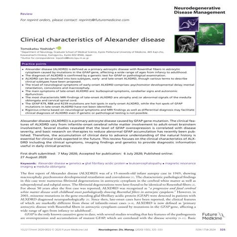 2020-Clinical characteristics of Alexander disease.pdf