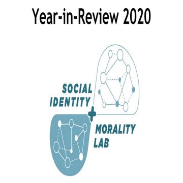 2020 NYU Social Identity & Morality Lab Annual Review