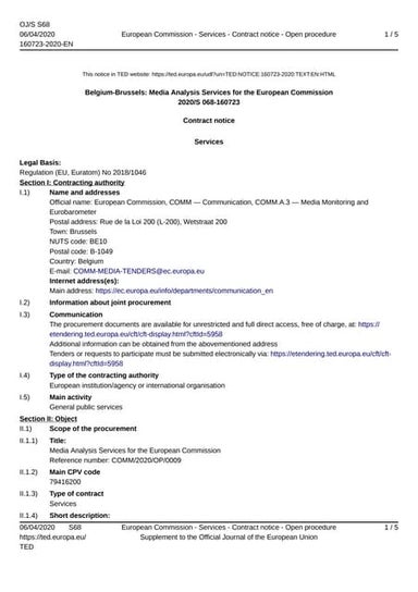 EU spendeert 13 miljoen euro aan media-analye