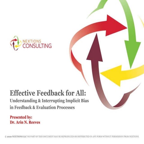 Miller Nash | Effective Feedback for All | PPSX