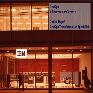 20200114 - IBM Cloud Paris Meetup - DevOps