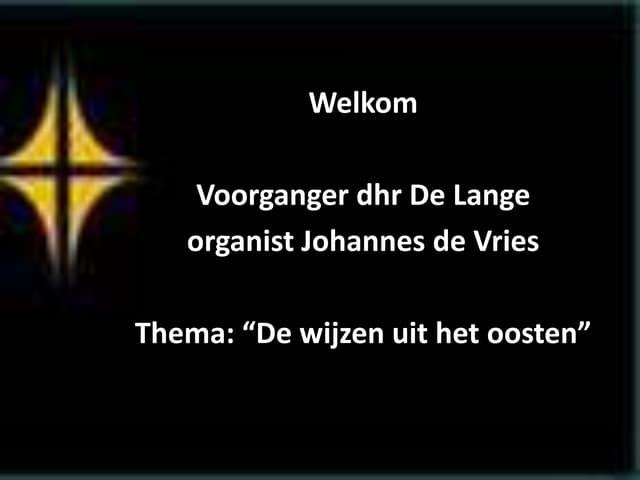20200105 De wijzen uit het oosten | PPTX | Christianity | Religion
