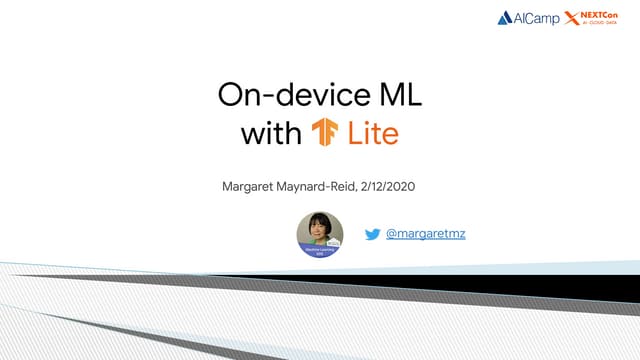 On-device ML with TFLite