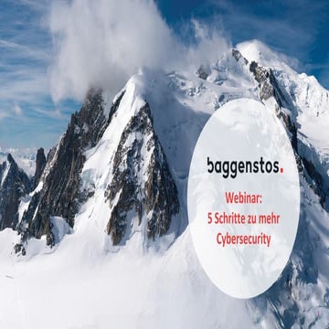 5 Schritte zu mehr Cybersecurity