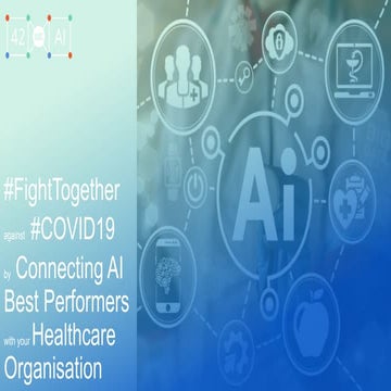 Let's fight Covid19 together with AI.