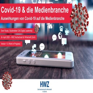 Covid-19 und die Medienbranche
