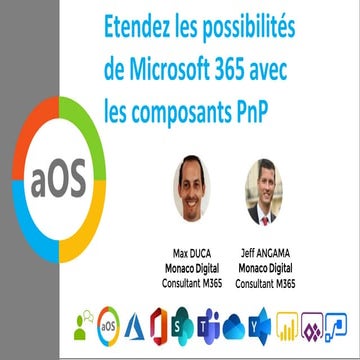 aOs Online - Etendez les possibilités de Microsoft 365 (anciennement Office 3...