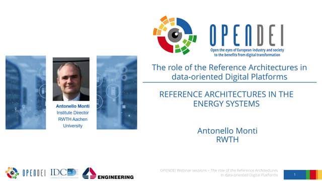 Reference Architectures in the Energy systems
