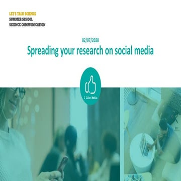 20200702 Spreading your research on social media