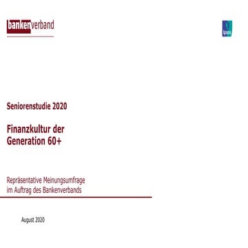 Seniorenstudie 2020 - Teil 2