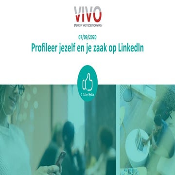 20200907 Profileer jezelf en je zaak op LinkedIn
