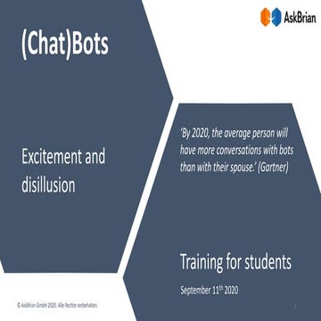 The Basics of Bots: How To Use Chat Bots & AI Assistant Technology 