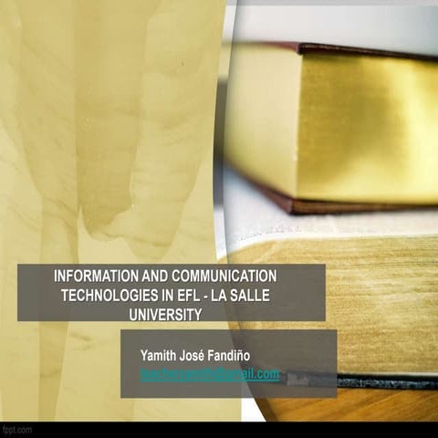 Information and communication technologies in ELT