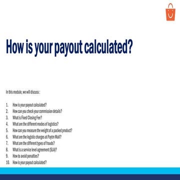 SCD - How is your payout calculated