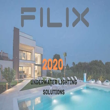 FILIX Lighting Underwater 2020 | PPTX