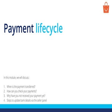 SCD - Payment lifecycle