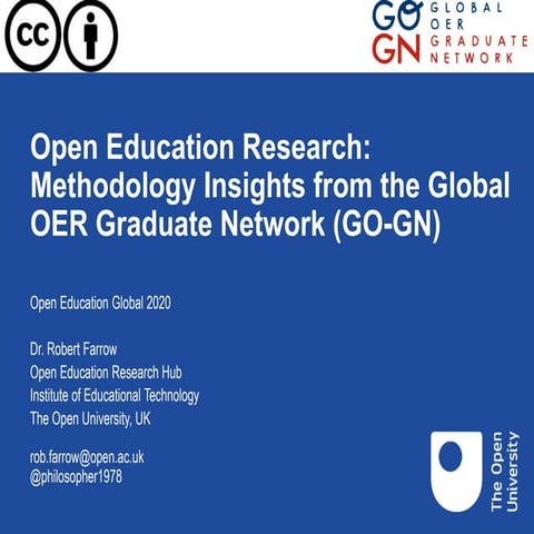 Open Education Research: Methodology Insights from the Global OER Graduate Ne...