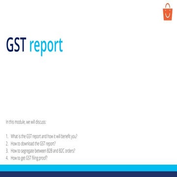 GST report | PDF