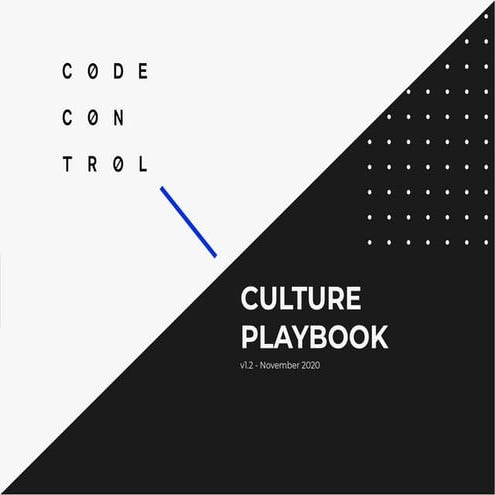 CodeControl Culture Playbook V2 (November 2020)