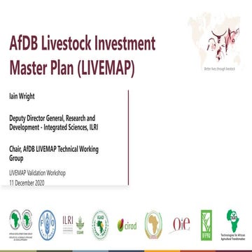 African Development Bank Livestock Investment Masterplan (LIVEMAP)
