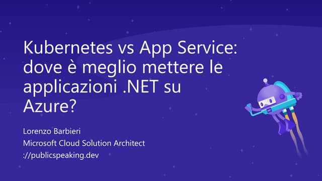 Kubernetes vs App Service