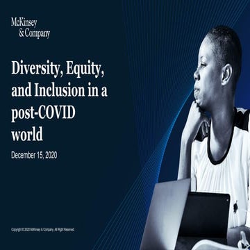 Global Diversity, Equity, and Inclusion Debrief