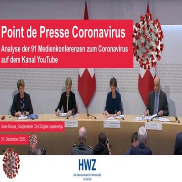 Point de Presse Coronavirus