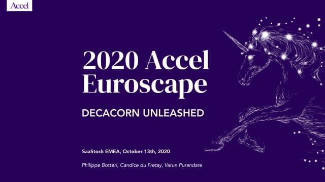 2020 Accel Euroscape: Decacorn Unleashed