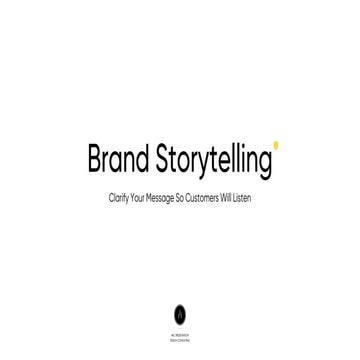 The power of brand storytelling [research] | PDF