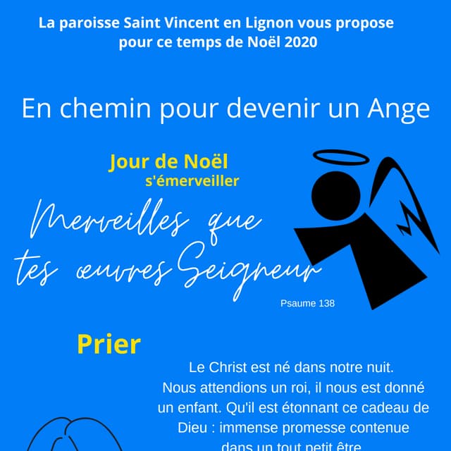 2020 chemin de l'Avent noel : s'emerveiller