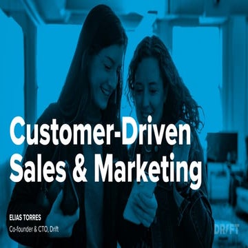 Customer-Driven Sales & Marketing