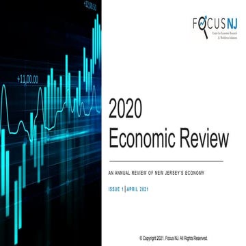 2020 Economic Review Final: An Annual Review of New Jersey's Economy
