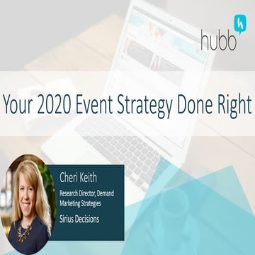 Your 2020 Event Strategy: Planning Framework
