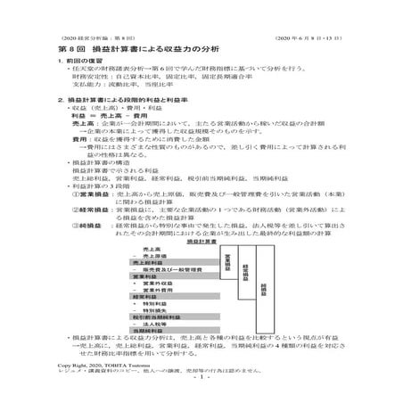 2020経営分析論⑧