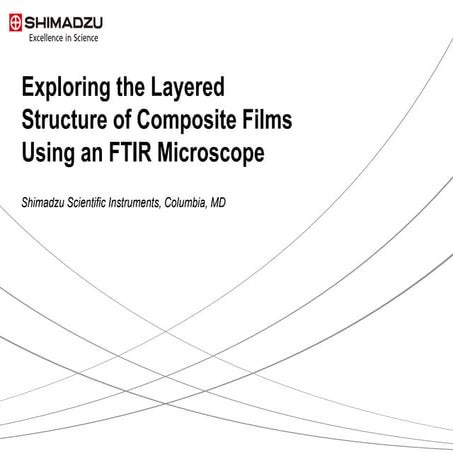 Exploring the Layered Structure of Composite Films Using an FTIR Microscope