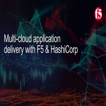 F5 and HashiCorp Multi-Cloud