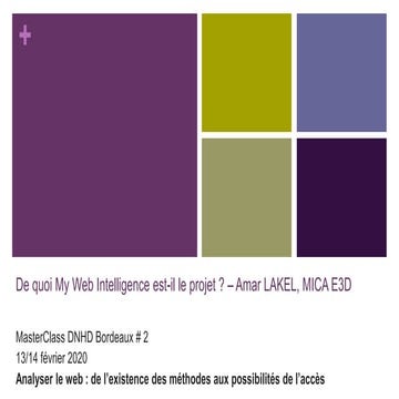 Enjeux de la recherche en SHS à l'ère des digital studies