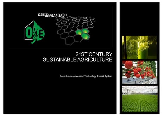 O2E Sustainable Mushroom farming | PPT