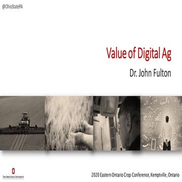 20. Value of Digital Ag?