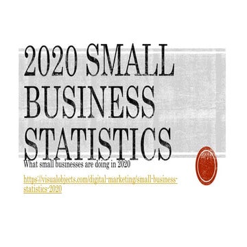 2020 Small Business Statistics