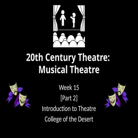20th Century Theater, Methods, History.pptx