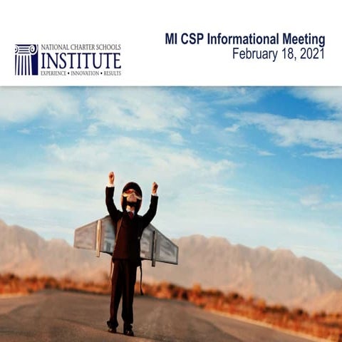 Michigan CSP Informational Meeting - February 2021