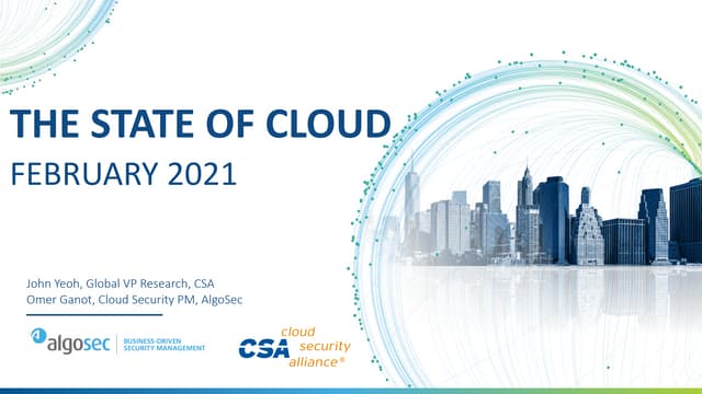 The state of the cloud csa survey webinar
