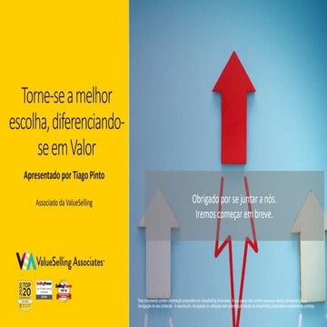 Torne-se a melhor escolha, diferenciando- se em Valor