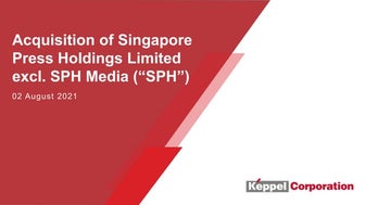 Investor Presentation on Acquisition of Singapore Press Holdings Limited excl...