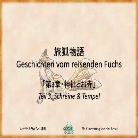 Tabigitsune Monogatari 3 ~ Japanische Schreine & Tempel