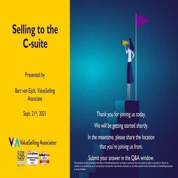 Selling To the C-suite